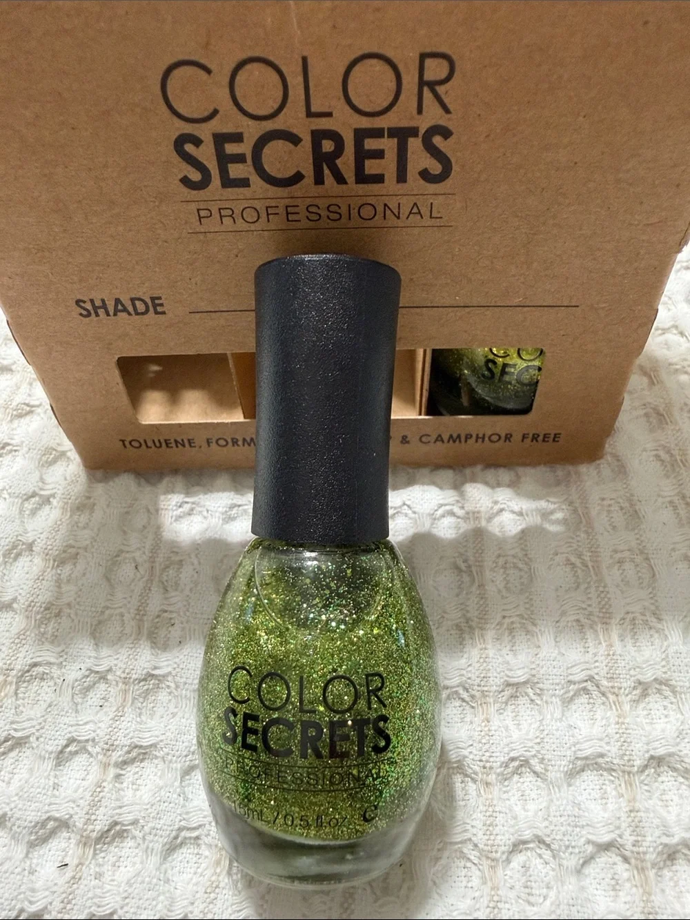 Color Secrets Professional Yellow Nail Polish